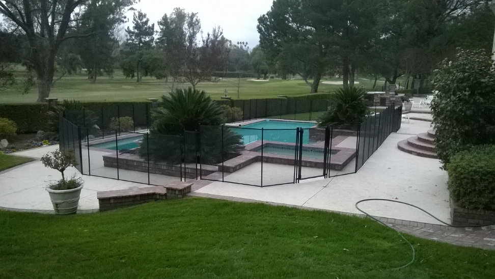 Viking Premium Pool Fence Black